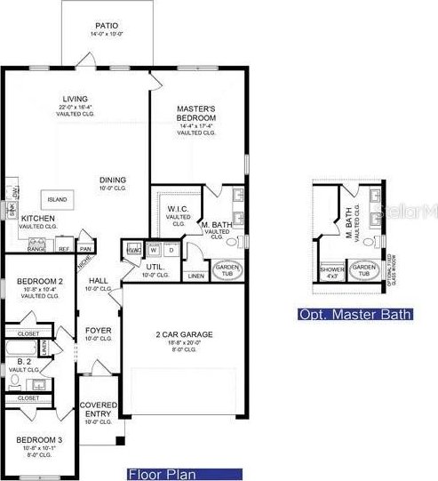 3203 NE 46th Ave, Ocala, FL 34470 - floor plan / room layout