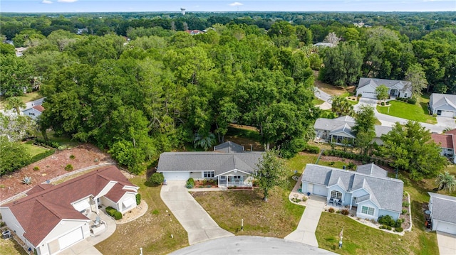8137 SW 117th Loop, Ocala, FL 34481 - aerial view of residential area with a heavily wooded area
