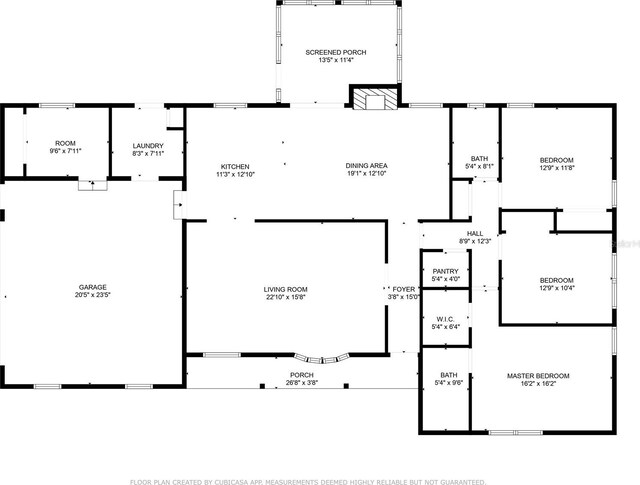1812 SE 38th Ave, Ocala, FL 34471 - floor plan / room layout
