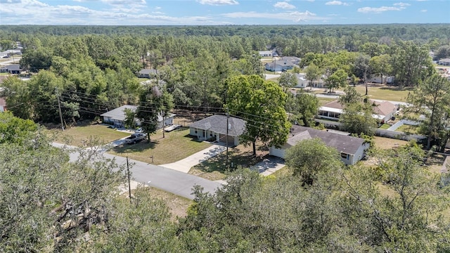 5425 Pecan Rd, Ocala, FL 34472 - bird's eye view of a heavily wooded area