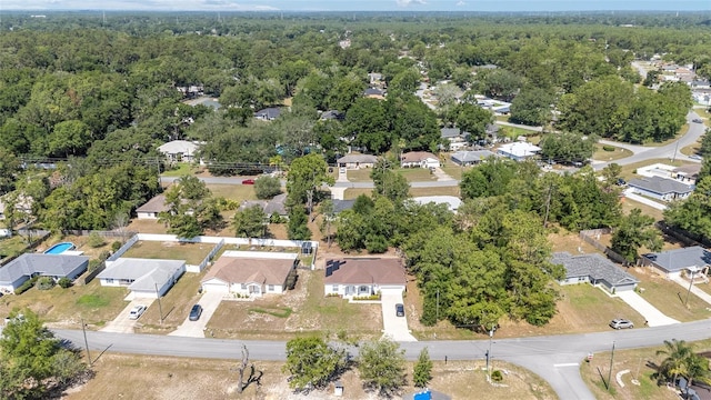 5425 Pecan Rd, Ocala, FL 34472 - aerial view of property's location with a heavily wooded area and nearby suburban area