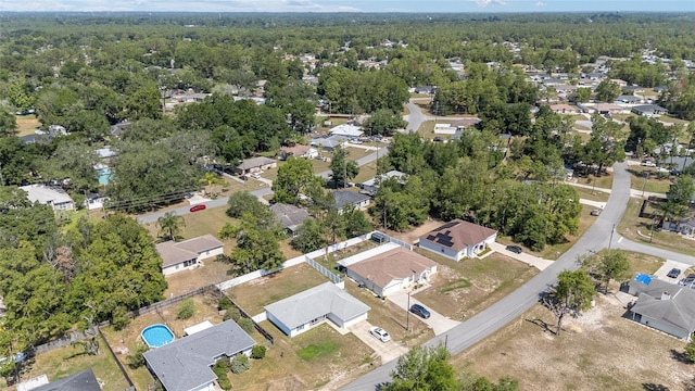 5425 Pecan Rd, Ocala, FL 34472 - aerial view of property and surrounding area with a forest and nearby suburban area