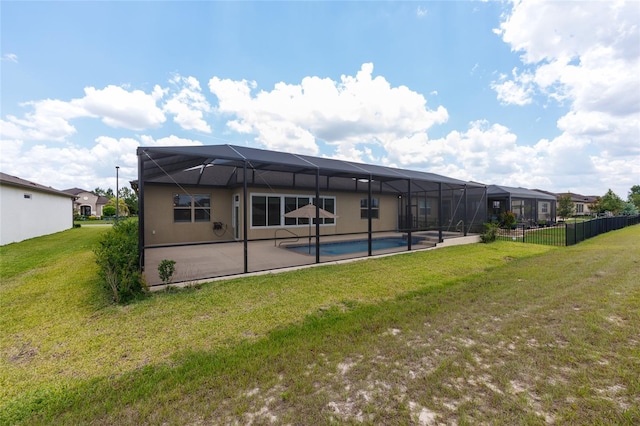 9777 SW 63rd Loop, Ocala, FL 34481 - rear view of property featuring a patio area and a lanai