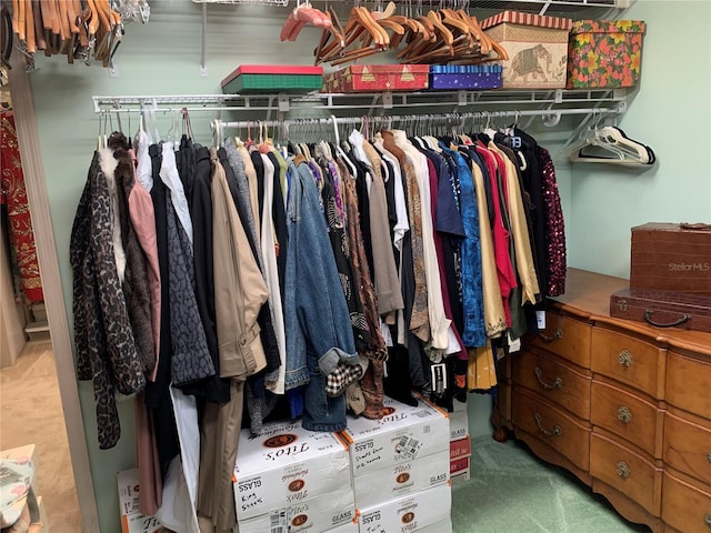 4305 SW 20th Ave, Ocala, FL 34471 - walk in closet with carpet flooring