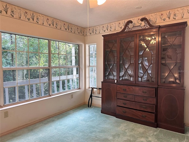 4305 SW 20th Ave, Ocala, FL 34471 - carpeted spare room with baseboards and a textured ceiling