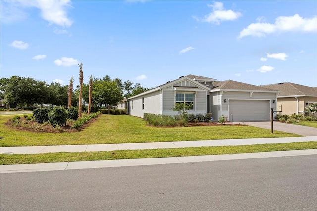 4892 NW 39th Loop, Ocala, FL 34482 - view of front of property featuring a garage, driveway, and a front yard