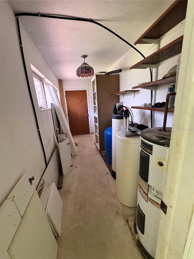 4000 SW 6th Ave, Ocala, FL 34471 - basement with electric water heater and a water softener system