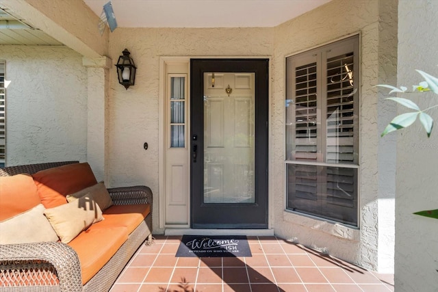 1631 W Dalary Pt Unit 1631, Crystal River, FL 34429 - property entrance with stucco siding and covered porch