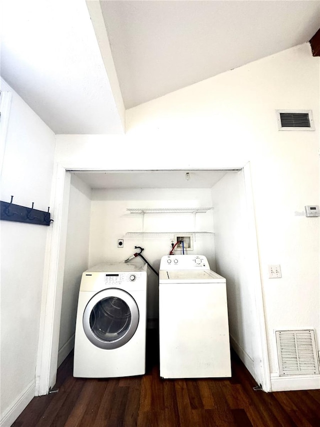 3005 NE 19th Ave, Ocala, FL 34479 - washroom with independent washer and dryer, wood finished floors, and baseboards