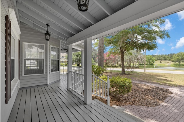 1628 SE 29th Ter, Ocala, FL 34471 - porch featuring view of wooded area