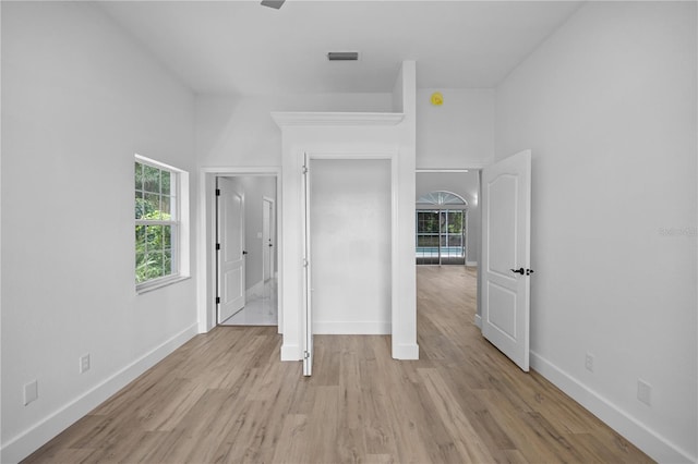 1628 SE 29th Ter, Ocala, FL 34471 - unfurnished bedroom featuring baseboards and light wood-type flooring
