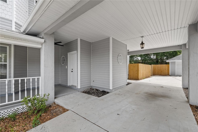 1628 SE 29th Ter, Ocala, FL 34471 - view of exterior entry with an attached carport