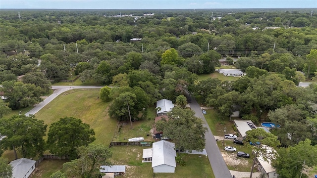 3800 NE 24th Ct, Ocala, FL 34479 - aerial overview of property's location with a heavily wooded area