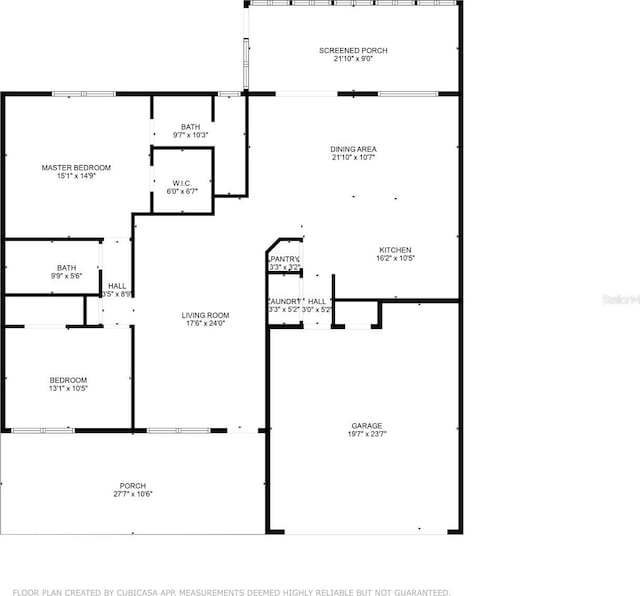 8998 SW 94th St Unit D, Ocala, FL 34481 - floor plan / room layout