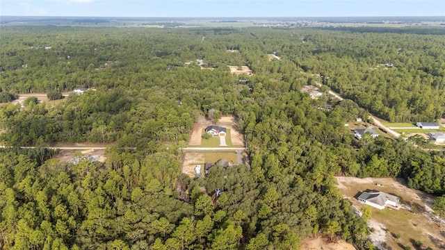 8200 SW 125th Court Rd, Dunnellon, FL 34432 - aerial view of property's location with a heavily wooded area