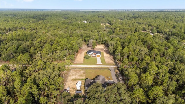 8200 SW 125th Court Rd, Dunnellon, FL 34432 - bird's eye view of a heavily wooded area