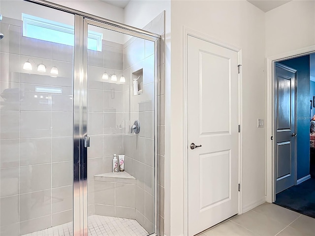9237 SW 60th Terrace Rd, Ocala, FL 34476 - full bath with a shower stall and tile patterned flooring