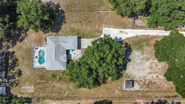 2698 SW 186th Ct, Dunnellon, FL 34432 - aerial view of a pool