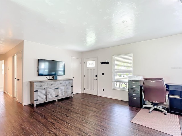 1520 NE 17th Ave, Ocala, FL 34470 - office with wood finished floors and baseboards