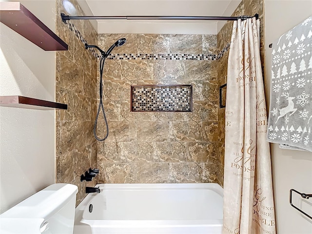 1520 NE 17th Ave, Ocala, FL 34470 - full bath with shower / bathtub combination with curtain and toilet