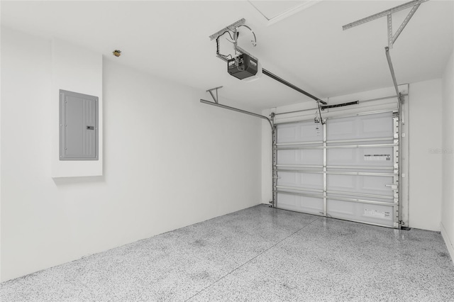 5709 NW 6th Pl, Ocala, FL 34482 - garage with electric panel and a garage door opener