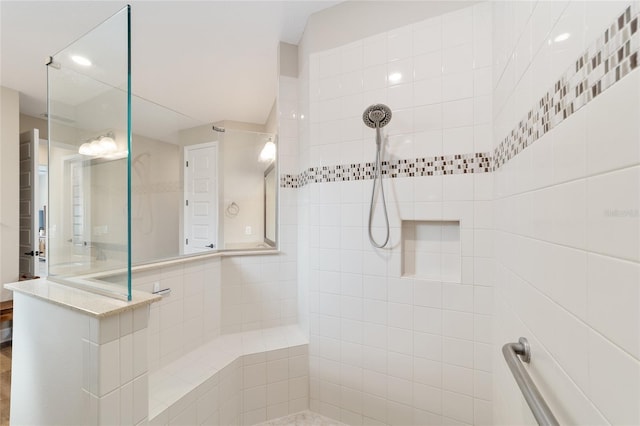 9607 SW 79th Lane Rd, Ocala, FL 34481 - full bathroom featuring walk in shower and recessed lighting