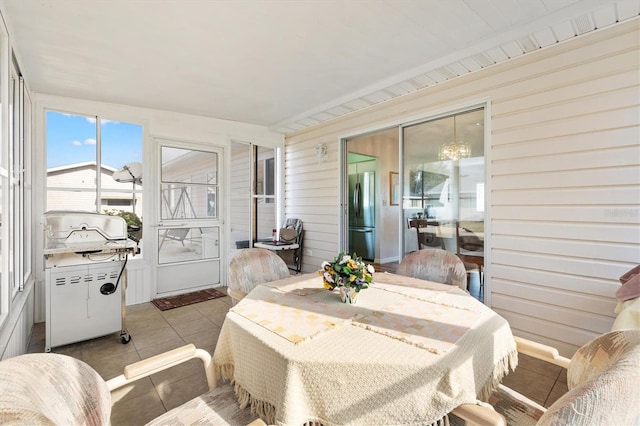 17890 SE 96th Ct, Summerfield, FL 34491 - sunroom with outdoor dining space
