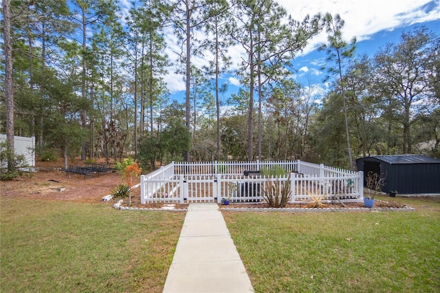 9805 N Dana Way, Citrus Springs, FL 34433 - view of front of property featuring an outbuilding