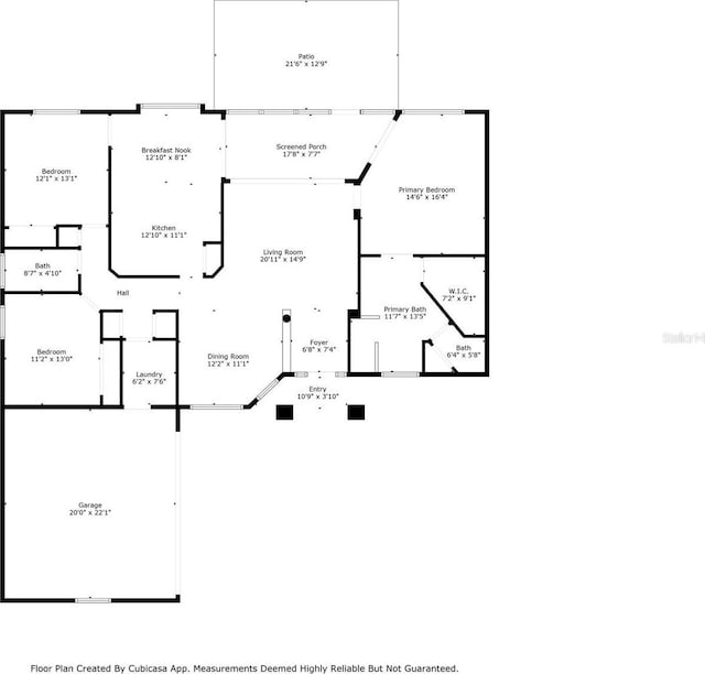4731 N Crestline Dr, Beverly Hills, FL 34465 - view of home floor plan