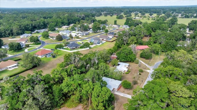 1322 NE 53rd St, Ocala, FL 34479 - aerial view of property's location featuring a heavily wooded area