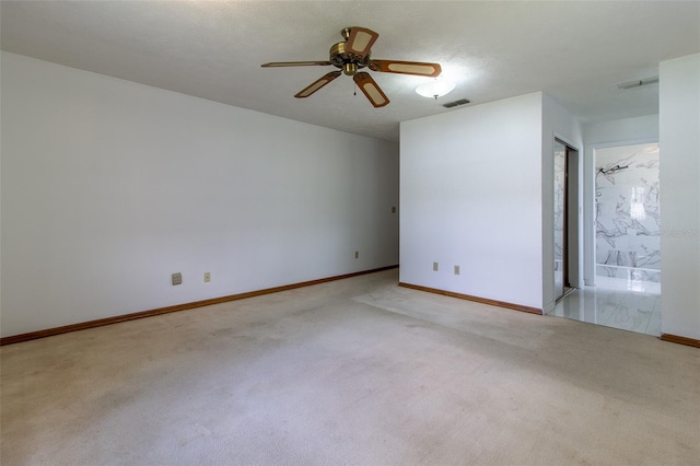 3295 SE 56th Ave, Ocala, FL 34480 - carpeted empty room with a ceiling fan and baseboards