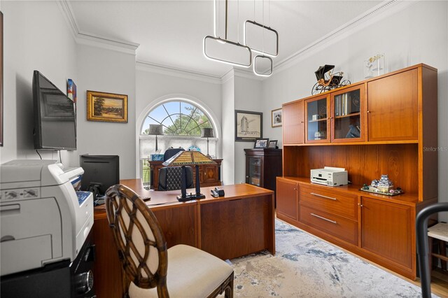 6573 S Magnolia Ave, Ocala, FL 34471 - office space featuring ornamental molding