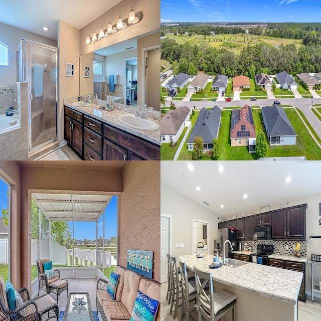6812 Gideon Cir, Zephyrhills, FL 33541 - view of a document with a collage of images