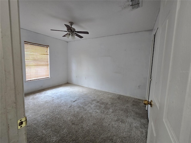 4460 SW 44th St, Ocala, FL 34474 - unfurnished room featuring carpet, a ceiling fan, and baseboards
