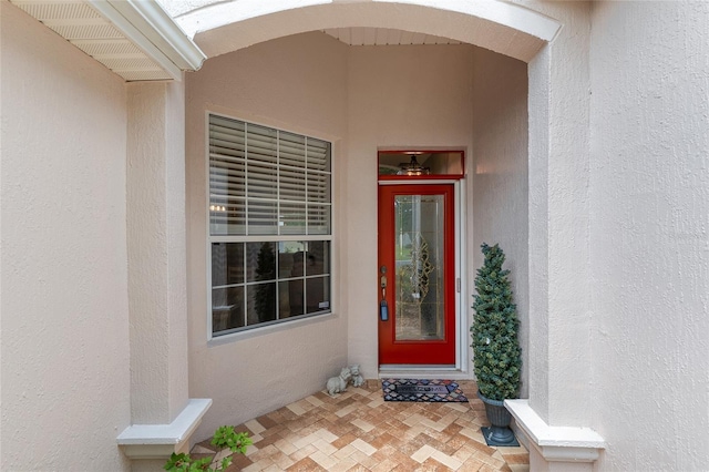 1748 SW 157th Place Rd, Ocala, FL 34473 - entrance to property with stucco siding