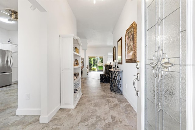 3141 Roswell Rd, The Villages, FL 32162 - corridor with baseboards