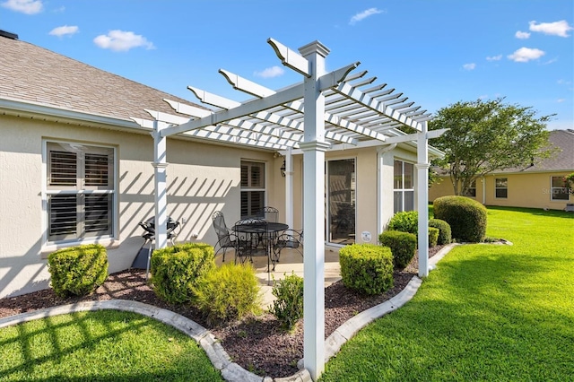 3141 Roswell Rd, The Villages, FL 32162 - view of patio / terrace with a pergola