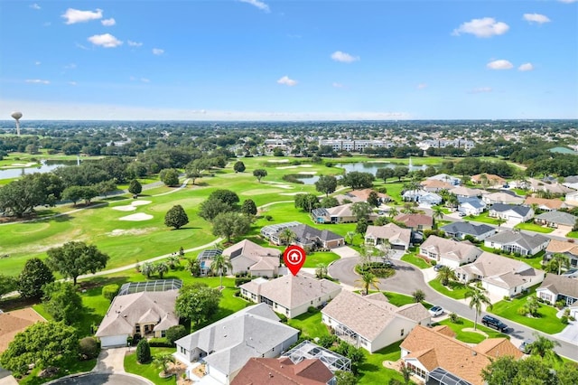 3141 Roswell Rd, The Villages, FL 32162 - aerial view of residential area featuring a nearby body of water and a local golf course