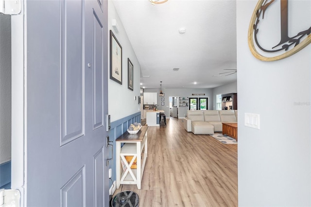 7479 SW 130th Ln, Ocala, FL 34473 - entrance foyer featuring light wood-style floors