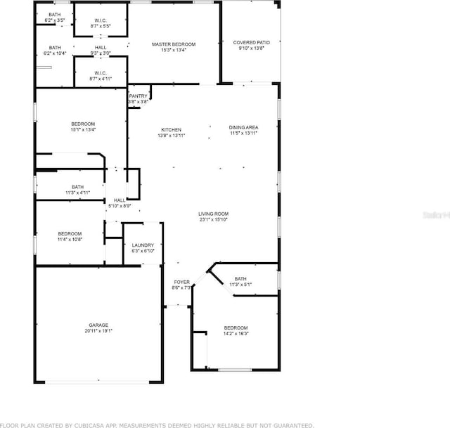 7479 SW 130th Ln, Ocala, FL 34473 - floor plan / room layout