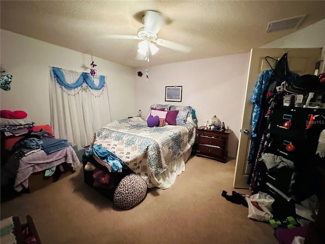 27 Cedar Tree Ter, Ocala, FL 34472 - carpeted bedroom with ceiling fan