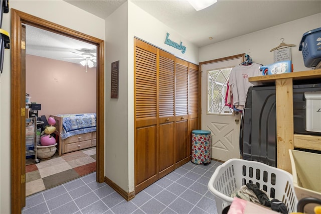 6070 SE 39th Ave, Ocala, FL 34480 - bedroom with dark tile patterned floors