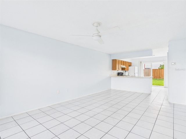 1801 Caralee Blvd Unit 2, Orlando, FL 32822 - unfurnished living room with a ceiling fan