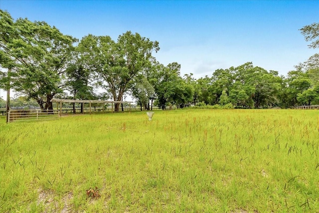 6350 NW 135th Ave, Morriston, FL 32668 - view of yard featuring a view of countryside