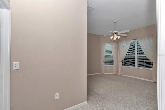 11062 SW 73rd Ct, Ocala, FL 34476 - carpeted spare room featuring ceiling fan and baseboards