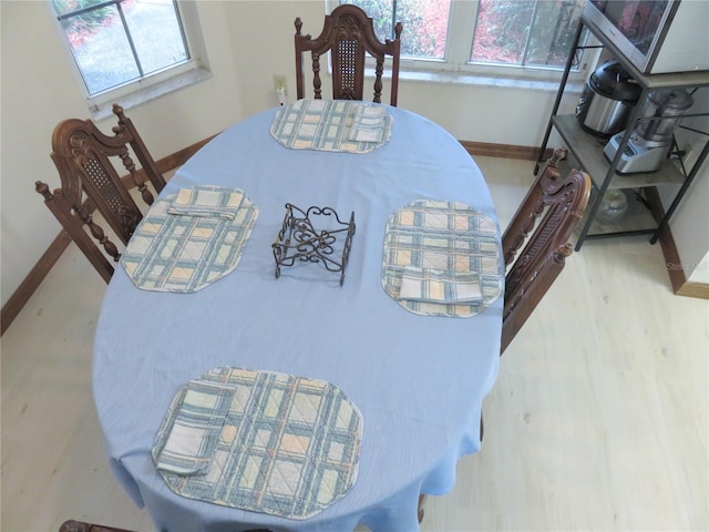 5083 SE 26th St, Ocala, FL 34480 - dining space with baseboards