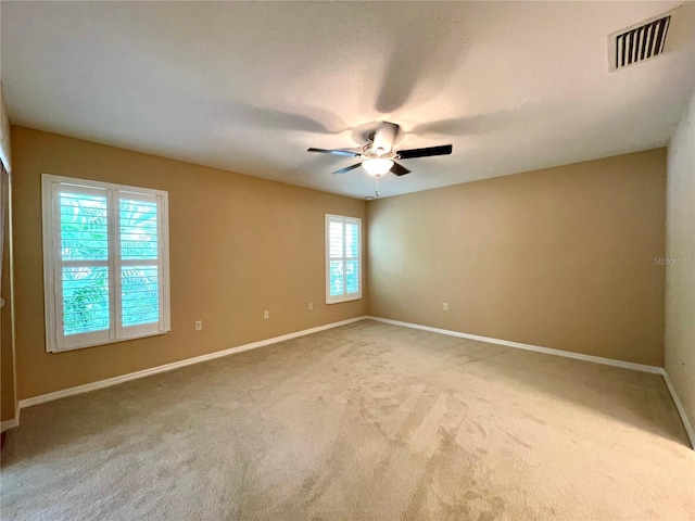 16405 SW 14th Avenue Rd, Ocala, FL 34473 - carpeted empty room with ceiling fan and baseboards