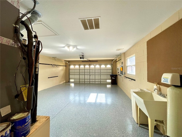 16405 SW 14th Avenue Rd, Ocala, FL 34473 - garage with concrete block wall