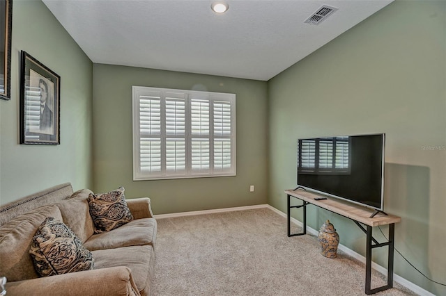 6405 SW 88th Loop, Ocala, FL 34476 - carpeted living room with baseboards