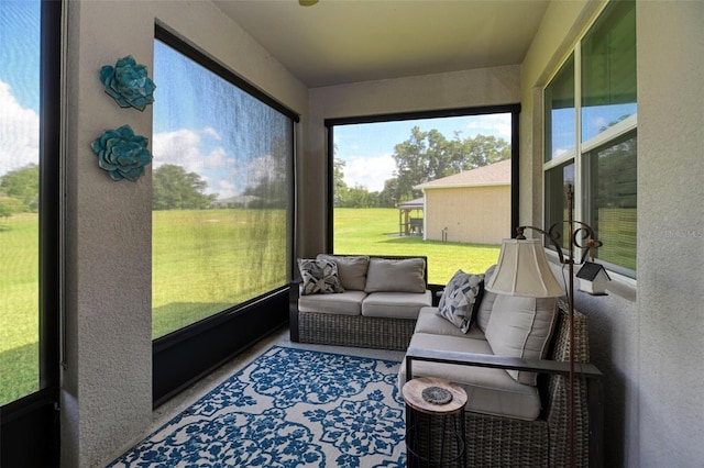 6405 SW 88th Loop, Ocala, FL 34476 - sunroom / solarium featuring an outdoor hangout area